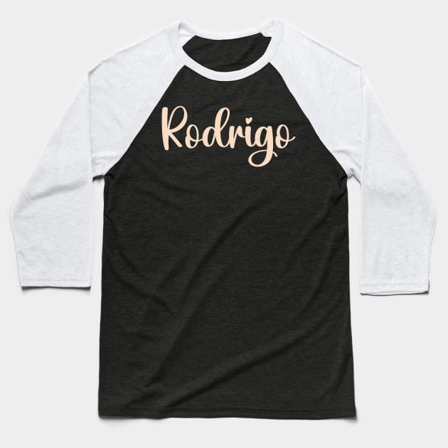 Rodrigo, Gift names Baseball T-Shirt by Arabic calligraphy Gift 